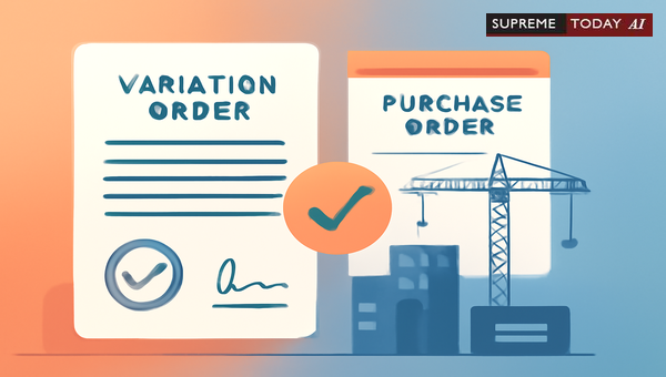 Contractual Precedence: When Variation Orders Supersede Purchase Orders in Construction Law