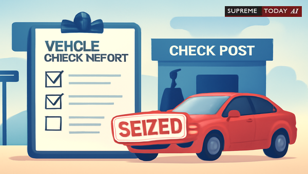 Vehicle Seizure and Check Reports: Mandatory Procedural Requirements Under Motor Vehicles Act