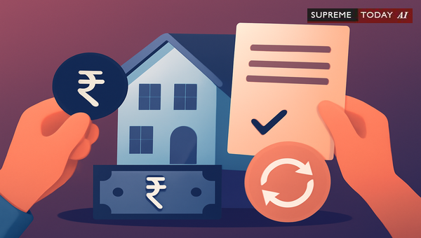 Vendor Liability for Interest on Property Sale Refund in Absence of Contractual Clause