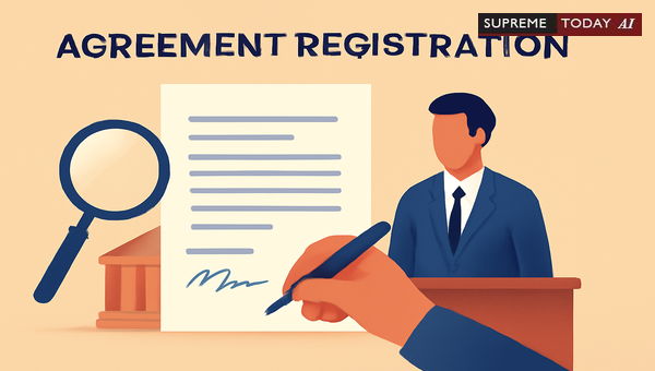 Verifying Immovable Property Agreement Registration Status Under the Indian Registration Act
