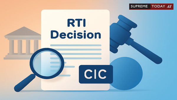 Uncovering the Truth Behind Alleged CIC No. 280/ICPM/2006 RTI Appeal Records