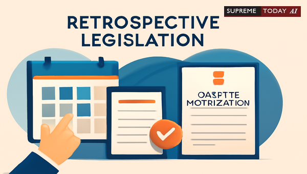 Protecting Vested Rights Between Retrospective Cut-Off Dates and Gazette Notifications