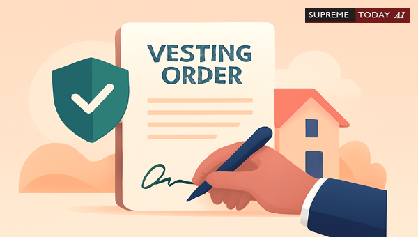 Vesting Orders in Malaysia: Legal Provisions for Asset Rights and Absolute Title Transfers