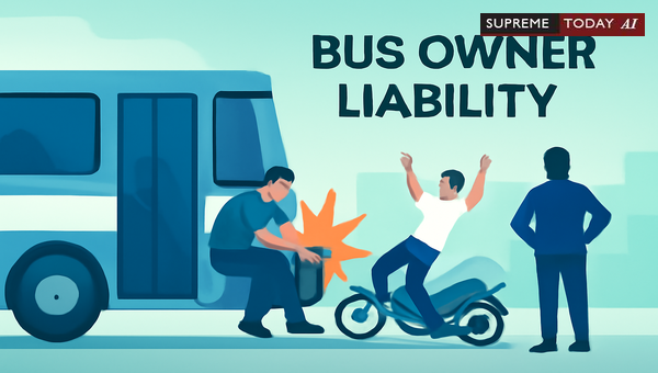 Bus Owner Vicarious Liability for Driver Accidents Occurring During Commute from Work