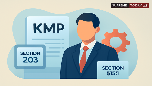 Why a Vice President of a Department Is Not Key Managerial Personnel Under the Companies Act