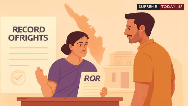 Village Officer Refusal of Record of Rights Due to Pending Appeals Held Illegal in Kerala