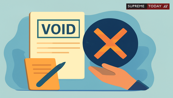 Void Ab Initio Doctrine: Understanding Legal Nullity in Contracts and Court Proceedings