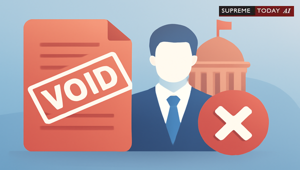 Void Ab Initio Doctrine: Why Acts Illegal at Inception Cannot Be Validated by Later Actions