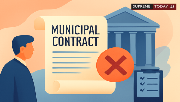 Void Ab Initio: When Municipal Contracts Fail Statutory Compliance in India