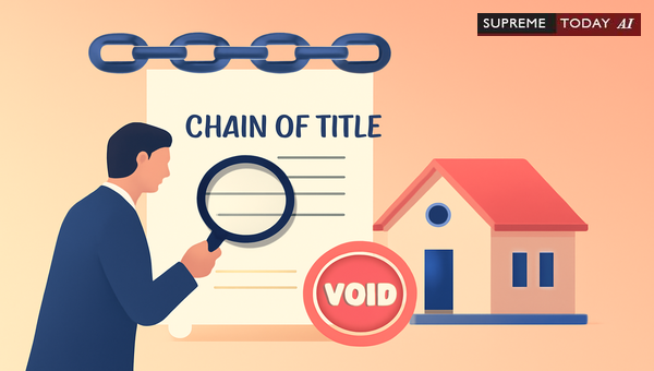 Void Sale Deeds and Chain of Title Defects in Indian Property Transactions