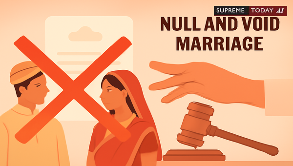 Grounds for Void and Voidable Marriage Declarations Under the Hindu Marriage Act in India