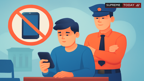 Does Voluntary Mobile Phone Submission Constitute Malpractice in Disciplinary Proceedings?