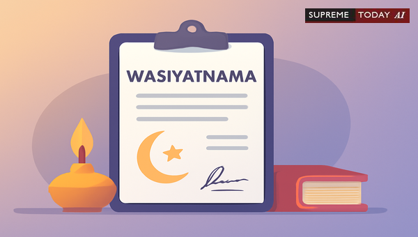 Wasiyatnama in Muslim Law: One-Third Bequest Limit and Testamentary Validity Principles