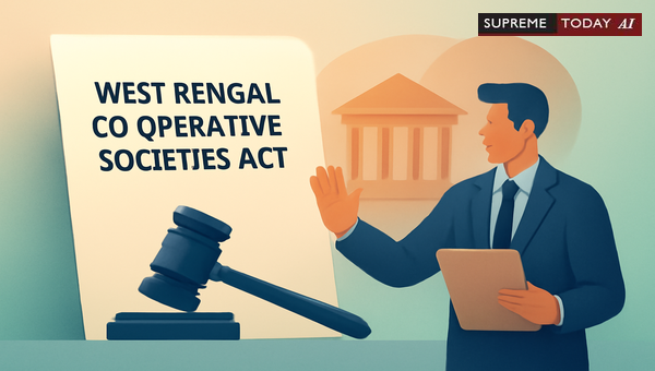 Jurisdiction of Consumer Commissions over West Bengal Co-operative Societies Disputes