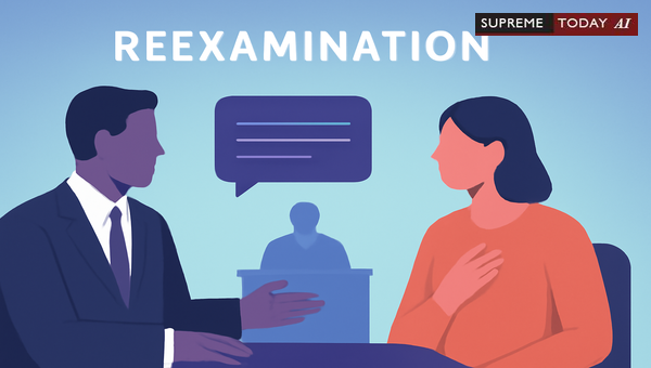 When Can Reexamination of Witnesses Be Allowed?