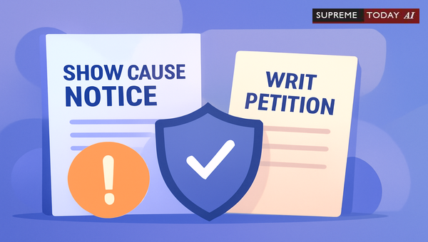When Indian Courts Intervene in Challenging Show Cause Notices: Jurisdictional and Legal Grounds