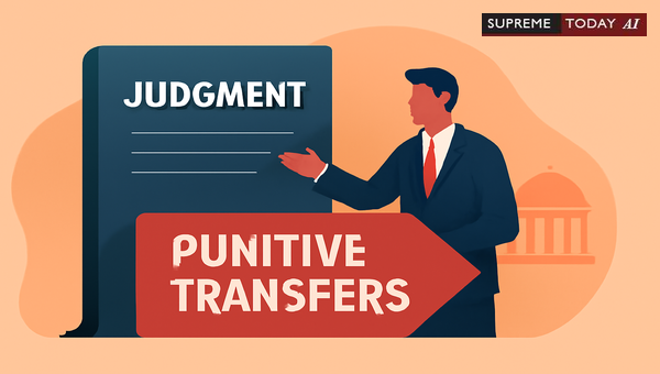When Are Punitive Transfers Illegal: Supreme Court Principles in Somesh Tiwari Jurisdiction