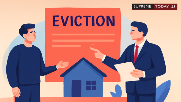 Who Executes Decree Under MP Accommodation Control Act Section 23A?