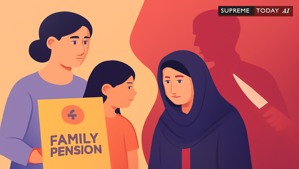 Family Pension Eligibility for Widows Charged with Spousal Murder: Legal Analysis