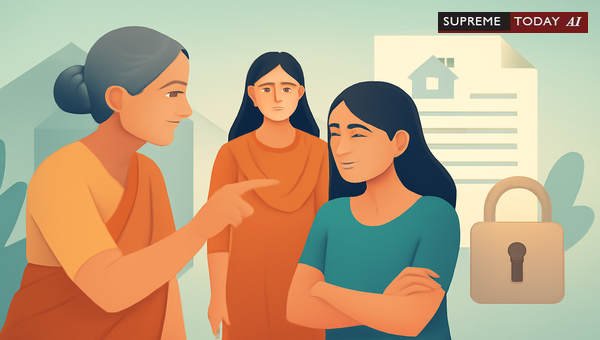Shared Household Claims in Parental Homes: Analyzing Wife’s Right to Dwell Under DV Act 2005