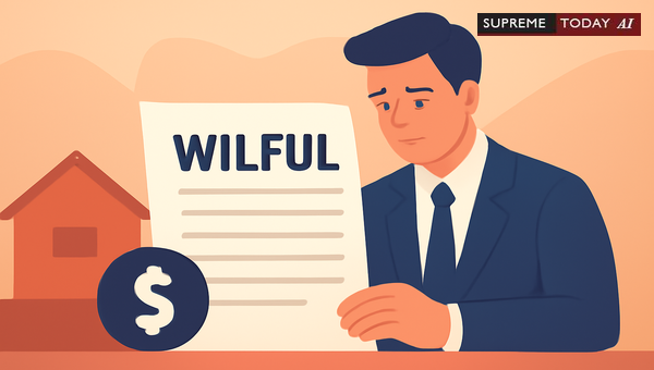 Defining Wilful Intent: Deliberate Disobedience in Supreme Court Precedents