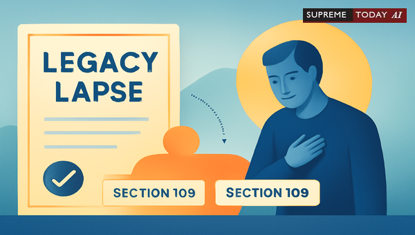 Legal Implications of Will Lapse When a Legatee Predeceases the Testator in India