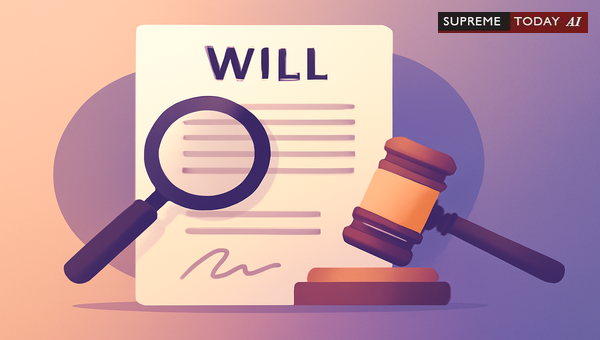 When is a Will Prima Facie Valid? Analyzing the Burden of Proof and Court Intervention