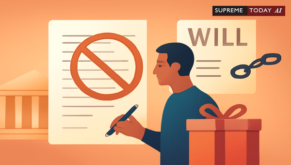 Validity of Repugnant Conditions in Wills: Indian Succession Act Principles for Estates