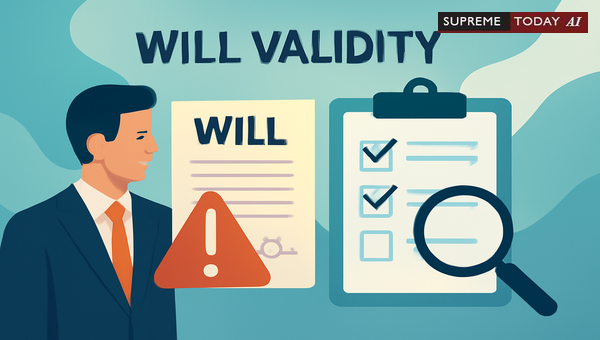 Will Validity with False Statements and Suppressed Facts under Indian Succession Act