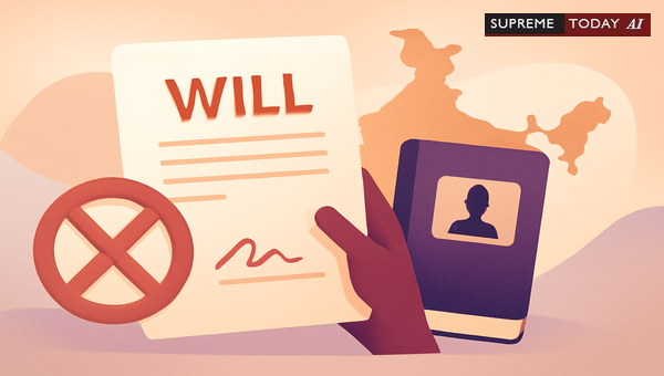 Will Validity in India: Excluding Natural Heirs and the Burden of Proof for Testators