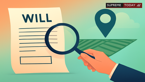 Is Including Khasra Numbers in a Will Mandatory for Valid Land Succession?
