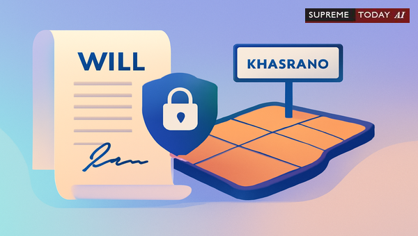 Are Khasra Numbers Mandatory in a Will for Property Transfer in India?