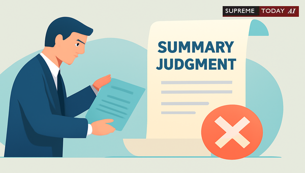 Withdrawal of Summary Judgment Applications with Liberty to Refile: Procedural Conditions