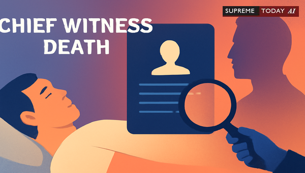 Admissibility of Examination-in-Chief When Witnesses Die Before Cross-Examination