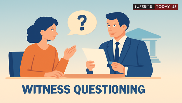 Witness Examination Procedures in Public Interest Litigation: Legal Standards and Judicial Constraints
