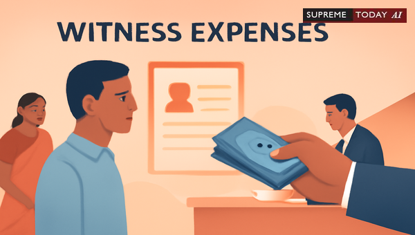 Liability for Witness Expenses in SC/ST Act Cases: Liability, Procedure, and Judicial Practice