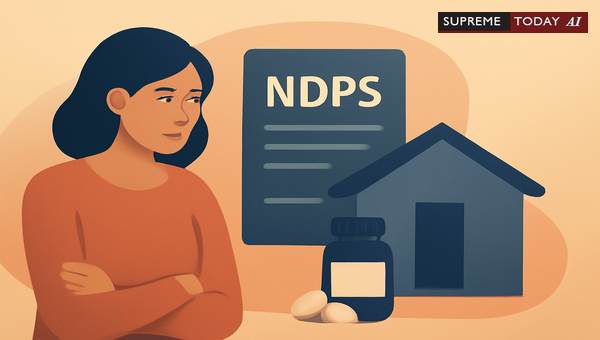 Bail and Acquittal Strategies for Women Implicated in NDPS Act House Search Recoveries