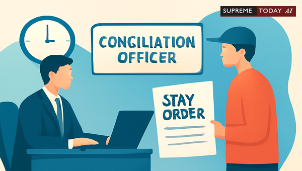 Are Workmen Transfer Orders Valid Despite Pending Stay Orders During Conciliation?