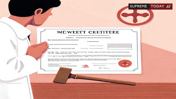 Is a Wound Certificate Reliable Evidence if the Issuing Doctor Is Not Examined?
