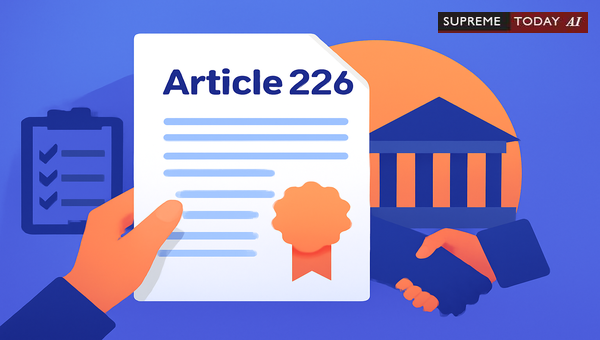 When Government-Private Contracts Fall Under Article 226 Writ Jurisdiction