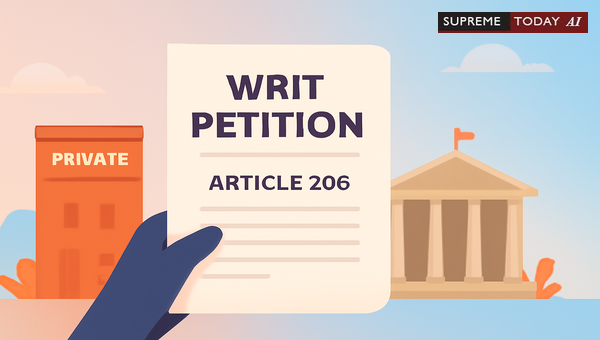 Writ Maintainability Against Privatized Government Entities Post-Article 226