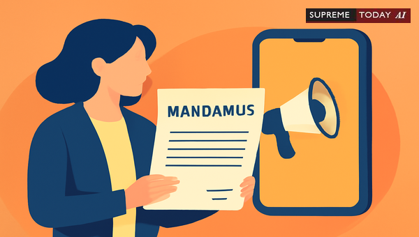 Can a Writ of Mandamus Compel Private Media Entities to Perform Public Duties?