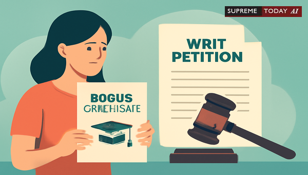 Writ Petition Allowed in Bogus Certificate Teacher Cases?