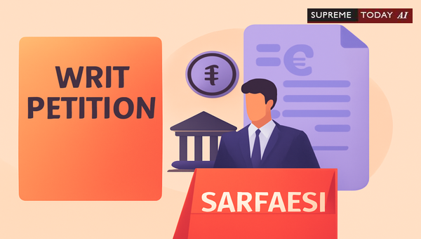 Writ Petition Challenges Against SARFAESI Act Recoveries and Section 47 CPC Execution Limits