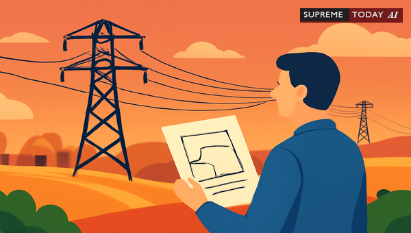 Writ Petition Maintainability Against Electricity Department for Transmission Line Land Damage