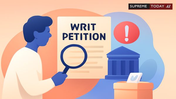 Judicial Maintainability of Writ Petitions Against Illegal Elections in Rajasthan Public Trusts
