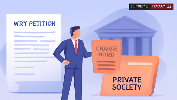 Challenging Charge Memos in Private Societies: Writ Petition Maintainability under Article 226