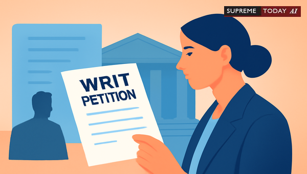 Can Individuals File Writ Petitions Against State Work Orders Without Locus Standi?