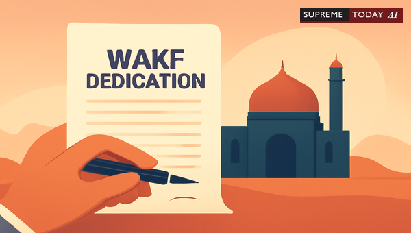 Requirement of Written Documents for Property Dedication to Wakfs in Indian Law