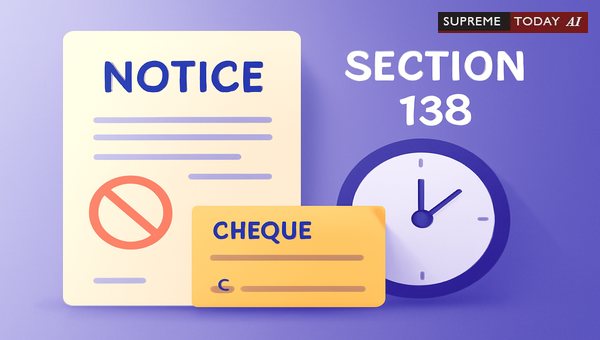 Does a Wrong Date Invalidate a Section 138 NI Act Cheque Dishonour Notice?